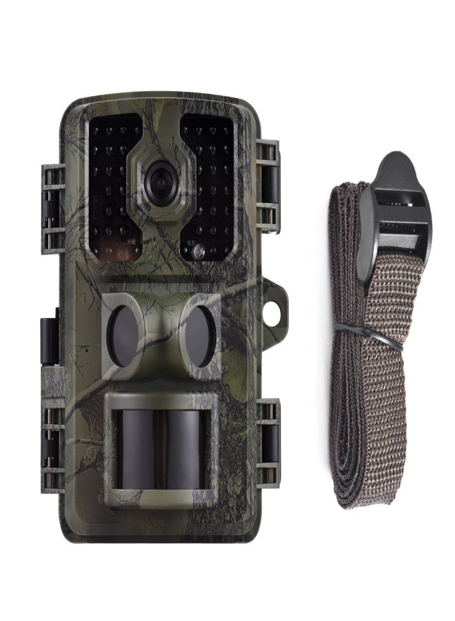 4K Trail Camera 16MP Wildlife Scouting Camera Tracking Camera with 2.0 Inch TFT Color Screen Dual PIR Sensors 0.5s Trigger Time Supports Infrared Night Vision Motion Activated IP66 Waterproof - Image 1