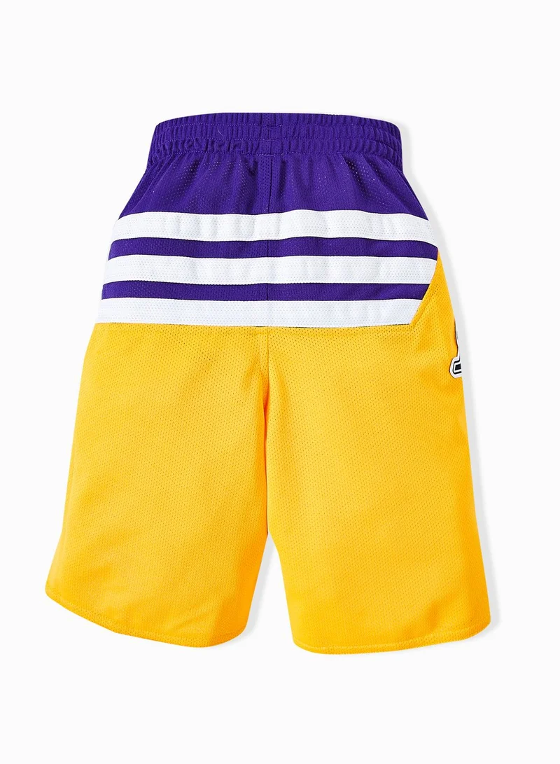 Adidas Youth Reversible LA Lakers Shorts