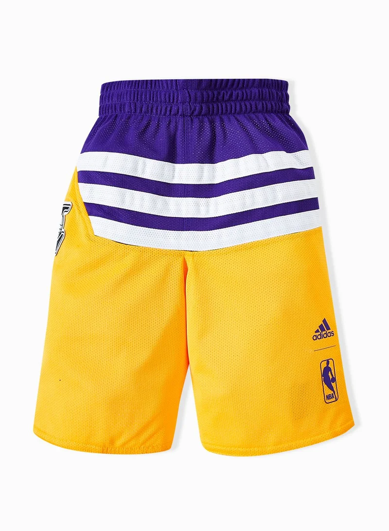 Adidas Youth Reversible LA Lakers Shorts