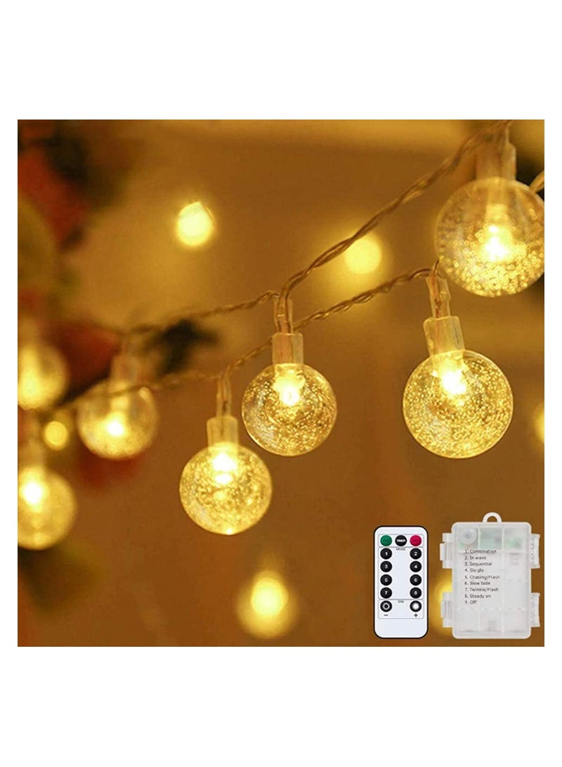 أضواء سلسلة رمضان في الهواء الطلق تعمل بالبطارية أضواء الجنية Sepak Takraw String Starry Lamp Decoration Lamp - Image 2