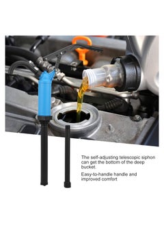 SYOSI Lever Pump Lever Action Barrel Drum Pump with Non-Slip Handle Telescopic Hand Diesel Oil Transfer Extractor with Removable Nozzle for Kerosene Gear Oil Engine Oil 55 Gallon Drum Tank  - Image 4