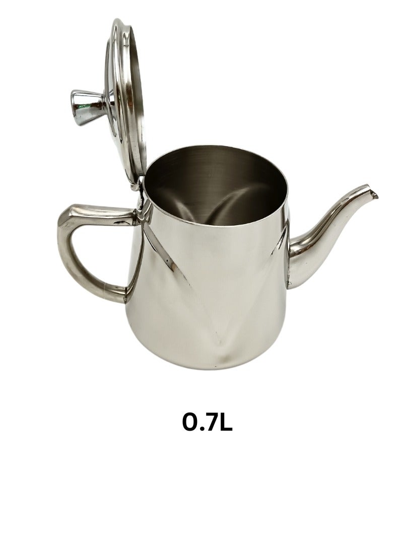 Liying 0.5L Stainless Steel Coffee Percolator Stovetop, Percolator Coffee Pot, Excellent For Camping Coffee Pot, home and kitchen use - Image 3