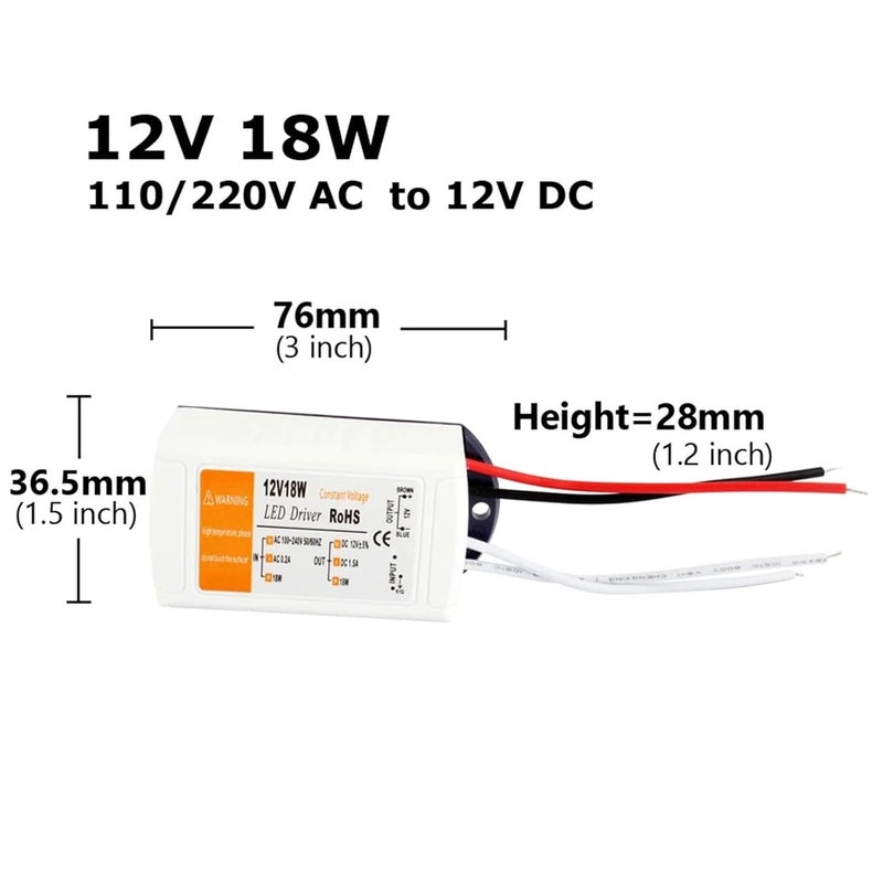 12V 48W LED Driver AC 110V 220V to DC Power Supply Adapter for Strip Lighting Transformer - Image 4