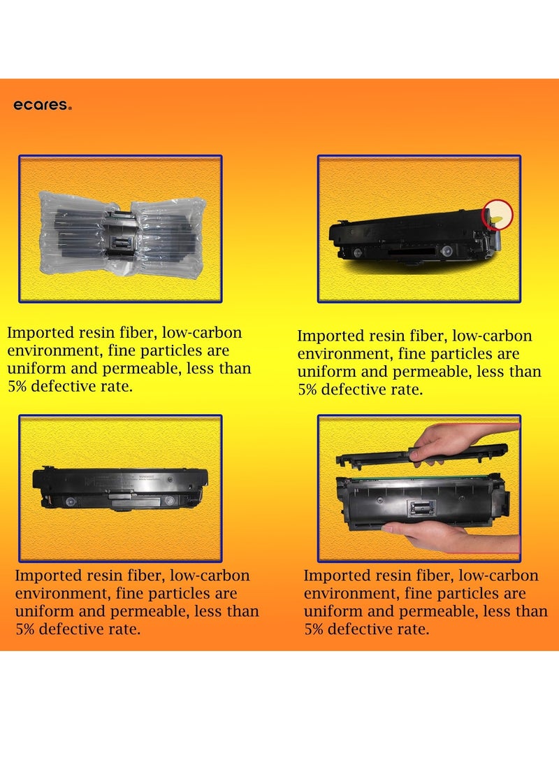 ECARES® 304A Compatible Toner Cartridges CC531A  use for HP Color Laser CM2320n CM2320fxi CM2320nf MFP, CP2025 CP2025n CP2025x CP2025dn Printer (Cyan) - Image 3