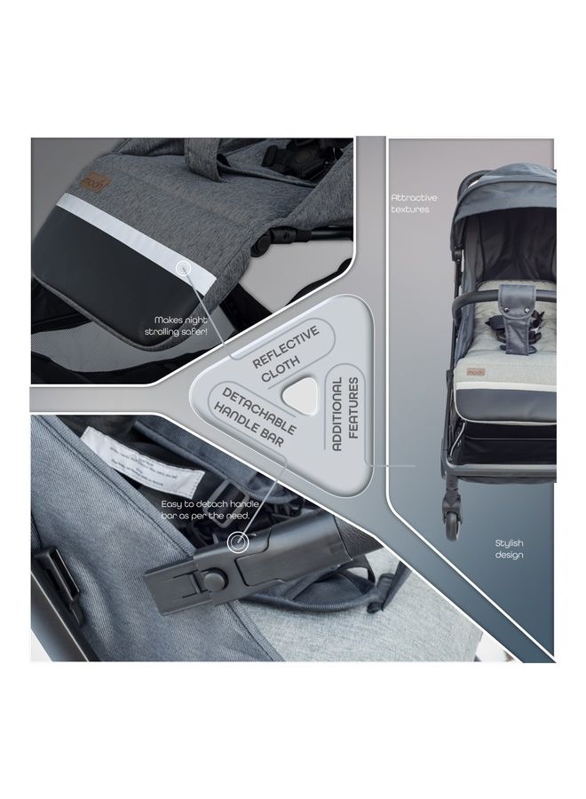 Moon Pronto Autofold stroller -BLACK - Image 3