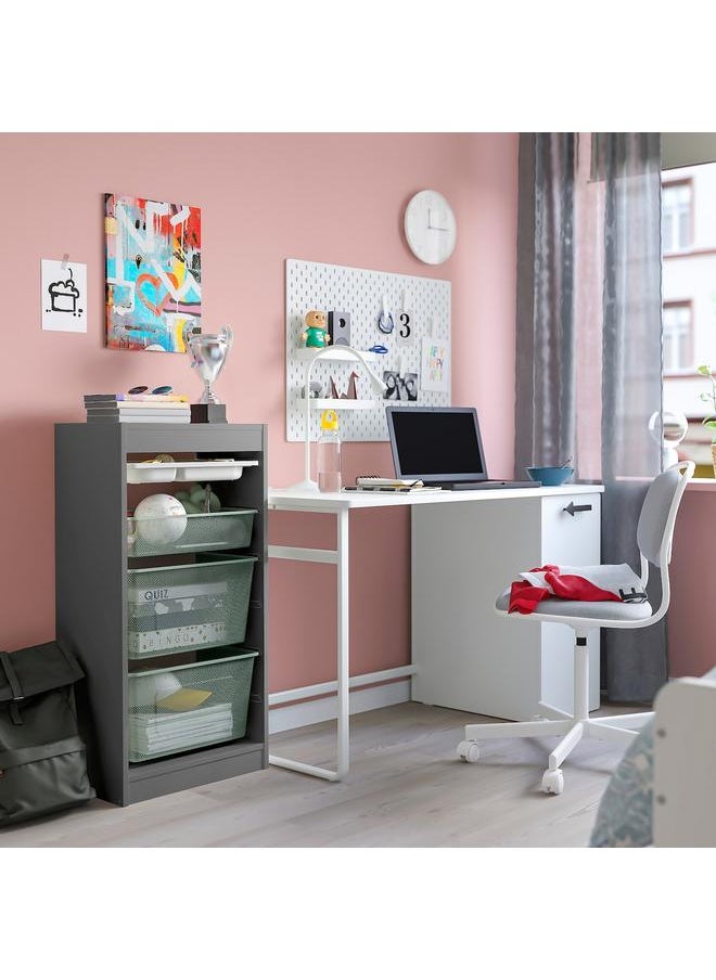 Storage Combination With Boxes/Tray, Grey Grey/Light Green-Grey, 46X30X94 Cm - pzsku/ZE128B66D61283EEBEA12Z/45/_/1732971286/c4c6617f-e173-4eb7-a416-2ae1c0179d17