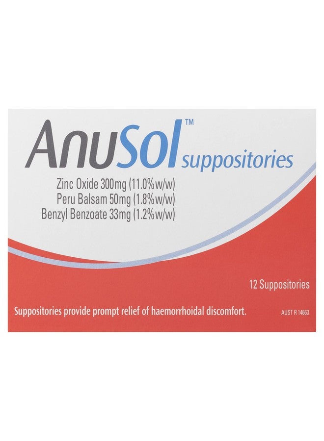 Anusol Suppositories 12 - Image 1