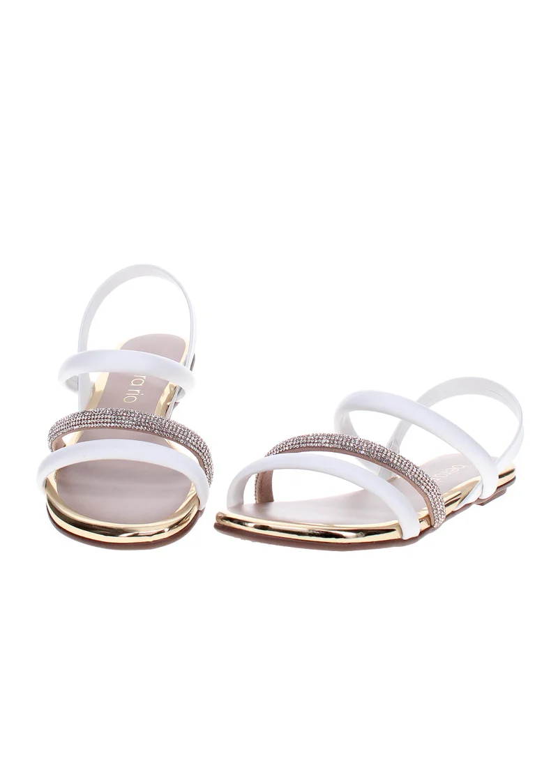 Beira Rio Sandals with Back Strap for Women – Comfortable Slingback Sandals for Girls