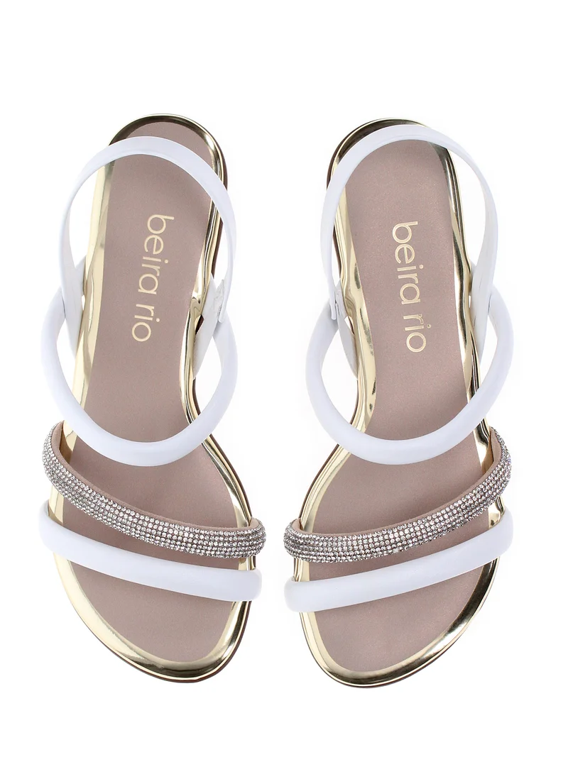 Beira Rio Sandals with Back Strap for Women – Comfortable Slingback Sandals for Girls