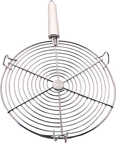 4 Ever 4EVER 1 Pc Papad Stand Roster Burner Papad Roti Stand Charcoal Grill Roast Grill Stand Charcoal Hand Warmer Rack Stand Round Shape - Image 4