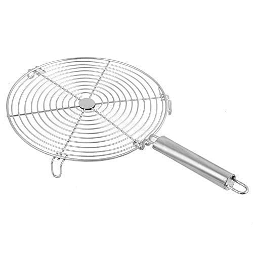 4 Ever 4EVER 1 Pc Papad Stand Roster Burner Papad Roti Stand Charcoal Grill Roast Grill Stand Charcoal Hand Warmer Rack Stand Round Shape - Image 1