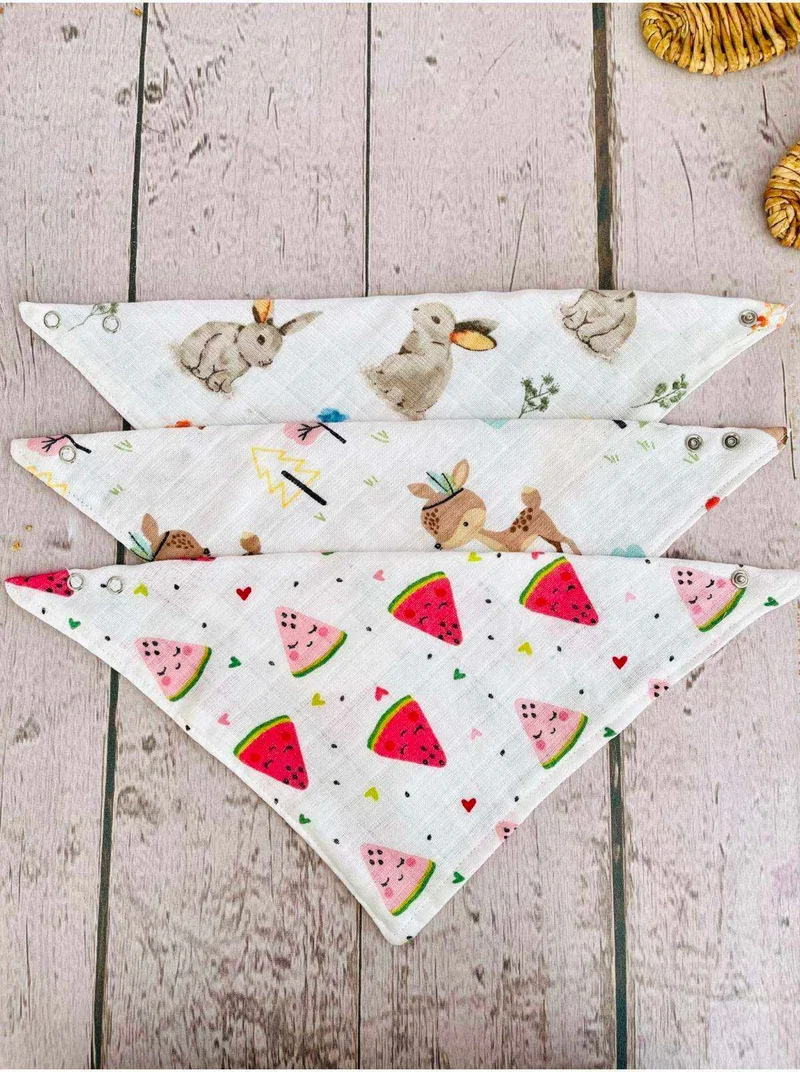جونييروس Organic 100% Cotton Muslin Collar