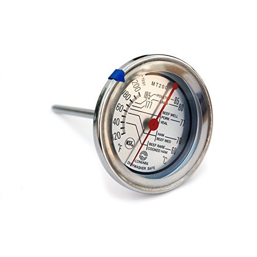 Comark Instruments | MT200K | Stainless Steel Body Meat Thermometer - Image 1