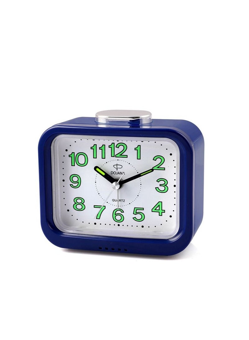 مربع منبه أزرق أبيض