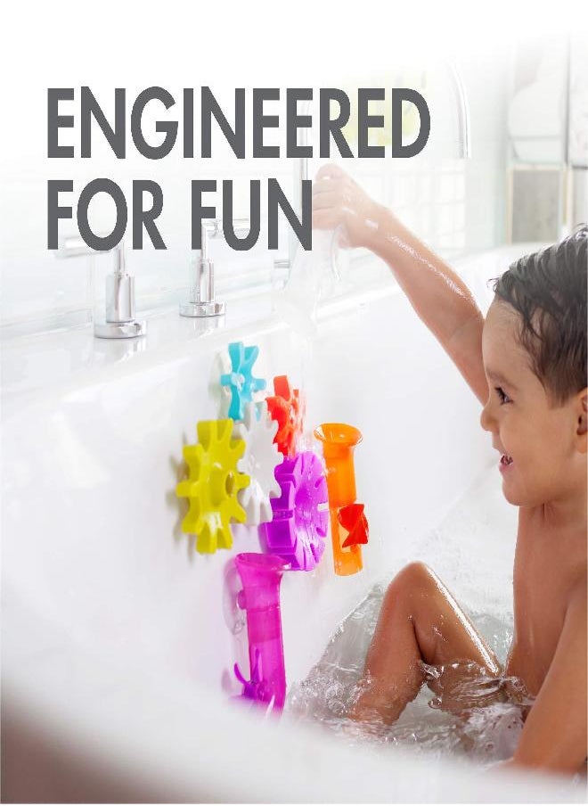 Boon BUNDLE Building Toddler Bath Tub Toy with Pipes, Cogs and Tubes for Kids Aged 12 Months and Up, Multicolor (Pack of 13) - pzsku/ZE1293A9589A3EF74F2C7Z/45/_/1686915967/4f34d587-25e4-4519-aa8d-799a43330419