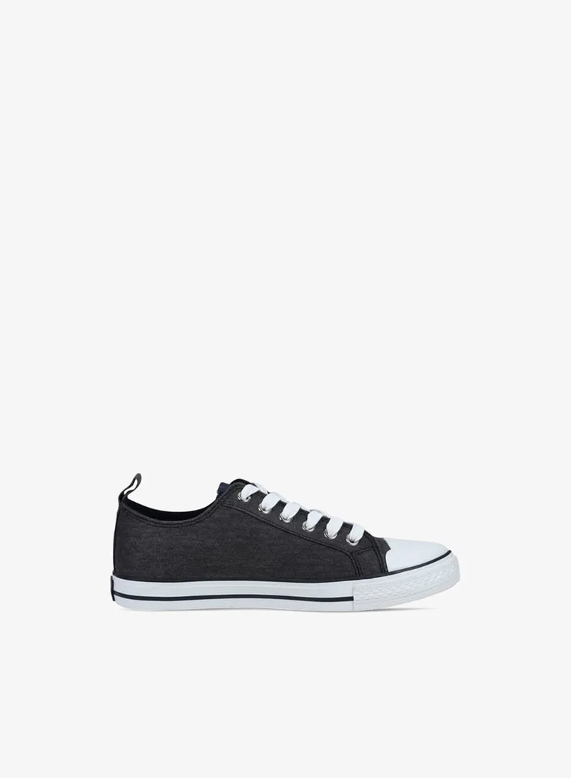 GAP Boys' Logo Detail Sneakers with Lace-Up Closure - HOUSTON II