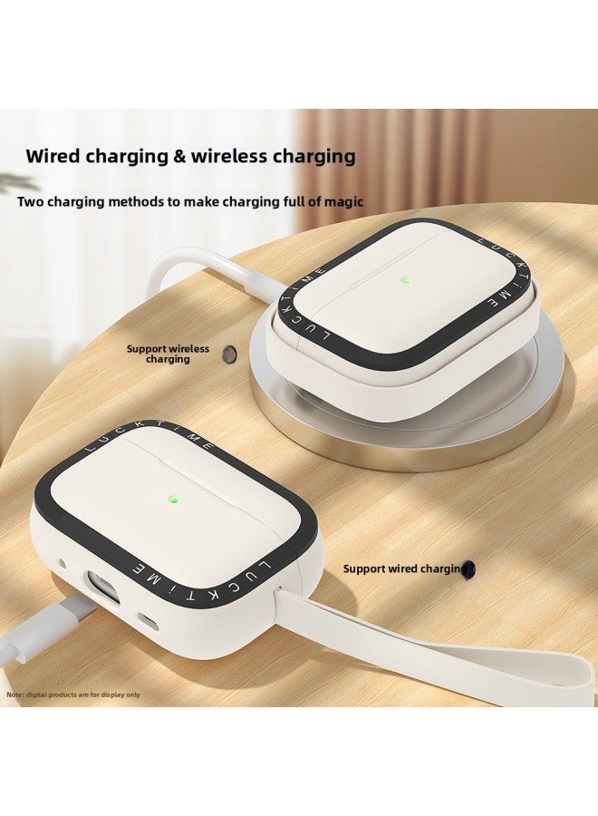 Loquat Suitable For Airpods Protective Case Pro Second Generation Earphone Case Ins Wind Drop-proof Soft Case Airpods3 Earphone Case-color:fluorescent Red-Applicable Models:Airpods Pro/pro2 - Image 3