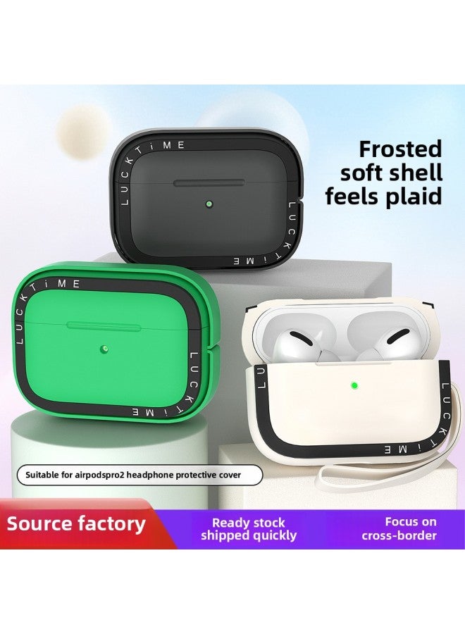 Loquat Suitable For Airpods Protective Case Pro Second Generation Earphone Case Ins Wind Drop-proof Soft Case Airpods3 Earphone Case-color:fluorescent Red-Applicable Models:Airpods Pro/pro2 - Image 2