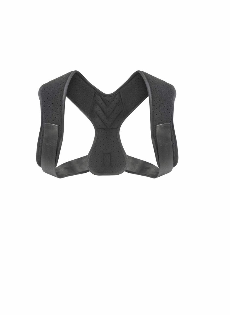 KASTWAVE Posture Corrector, Posture Corrector Adjustable Upper Back Brace, Perfect Shoulder Clavicle Support Comfortable & Breathable, Pain Relief From Neck, Back & Shoulder Universal Large - Image 2