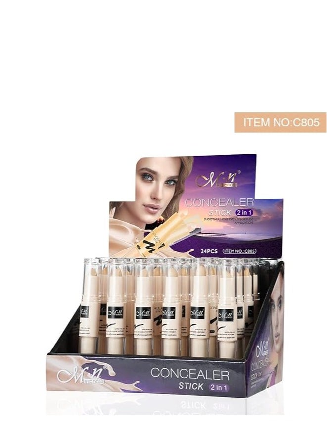 Me Now MN Double Cream Concealer Liquid Cover Blemishes and Dark Circles No: 2  - Image 2