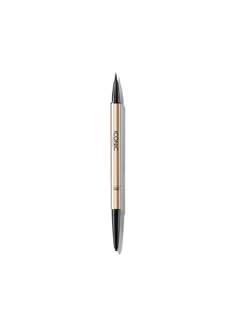 ايكونيك لندن Triple Precision Brow Definer - Black Brown