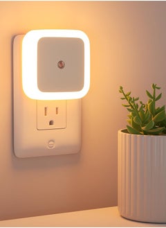 DAREU Plug-in LED Night Light with Dusk-to-Dawn Sensor – Compact and Energy-Efficient Night Lamp for Kids’ Bedroom, Bathroom, Hallway, and Stairs  - Image 1