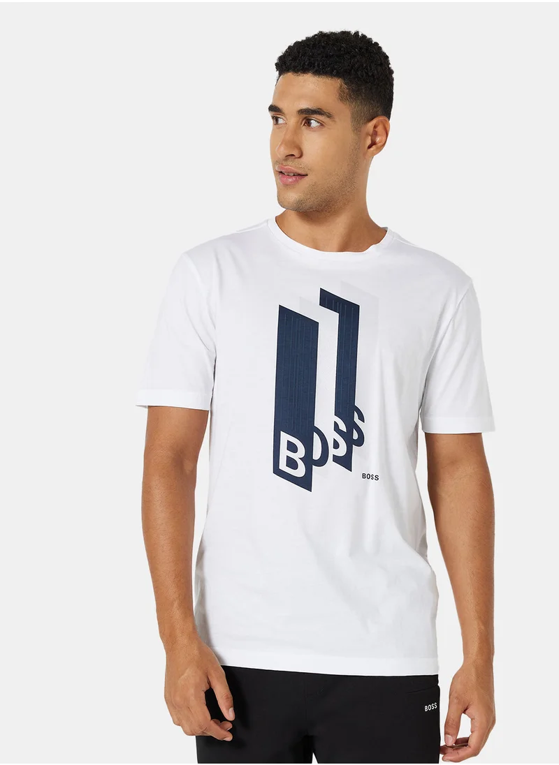 HUGO BOSS Duplicate brand name Boss Classic Crew Neck T-Shirt