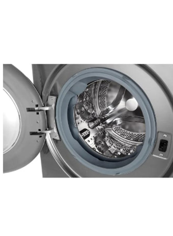 LG 10.5 Kg Front Load Washing Machine 1400 RPM Steam+, With AI DD Technology 10.5 kg F4V5RYP2T Silver - Image 5