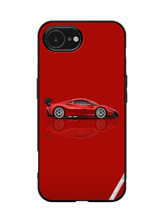 VR CREATIVE Protective Case Cover For Apple iPhone 16e Ferrari Design Multicolour