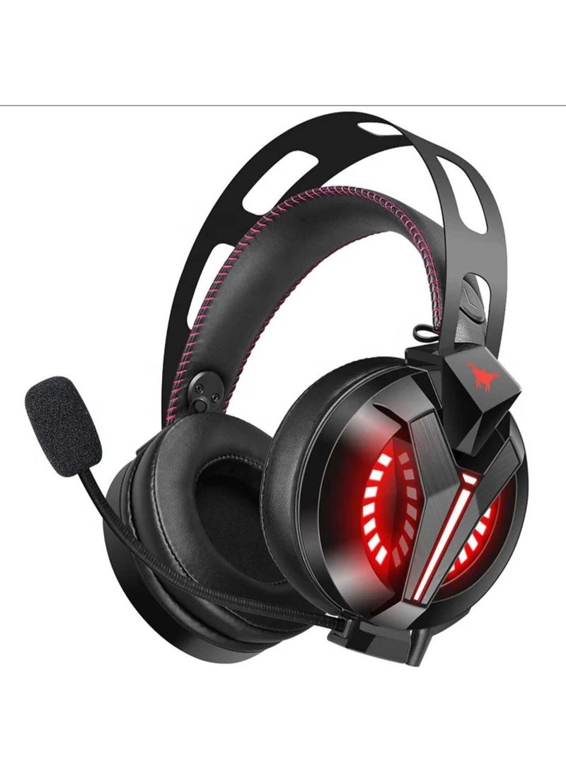 كومبات وينج سماعة رأس كومبات وينج M180 برو للكمبيوتر الشخصي متوافقة مع بلاي ستيشن 4 وسماعات رأس للألعاب مقاس 3.5 مم - Image 1