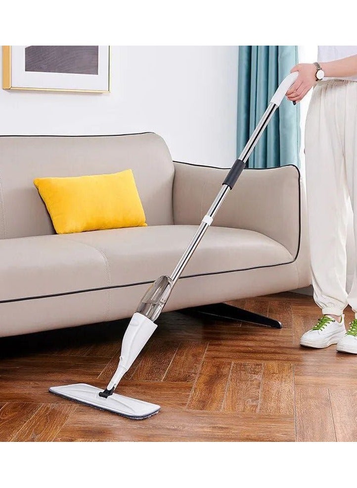 Spray and vacuum for carpets and floors