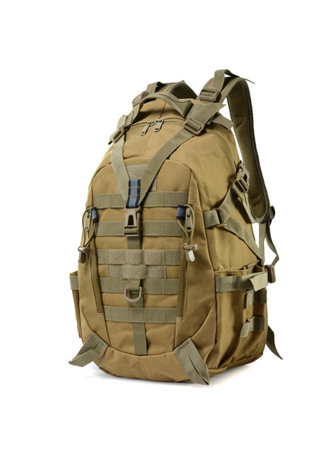 Generic Men's Camouflage Hiking Backpack Outdoor Travel Camping Sport Dual-shoulder Bag Tactical Military Style Rugged Durable-Color:Plexus Number-Capacity:20-35L  - Image 2