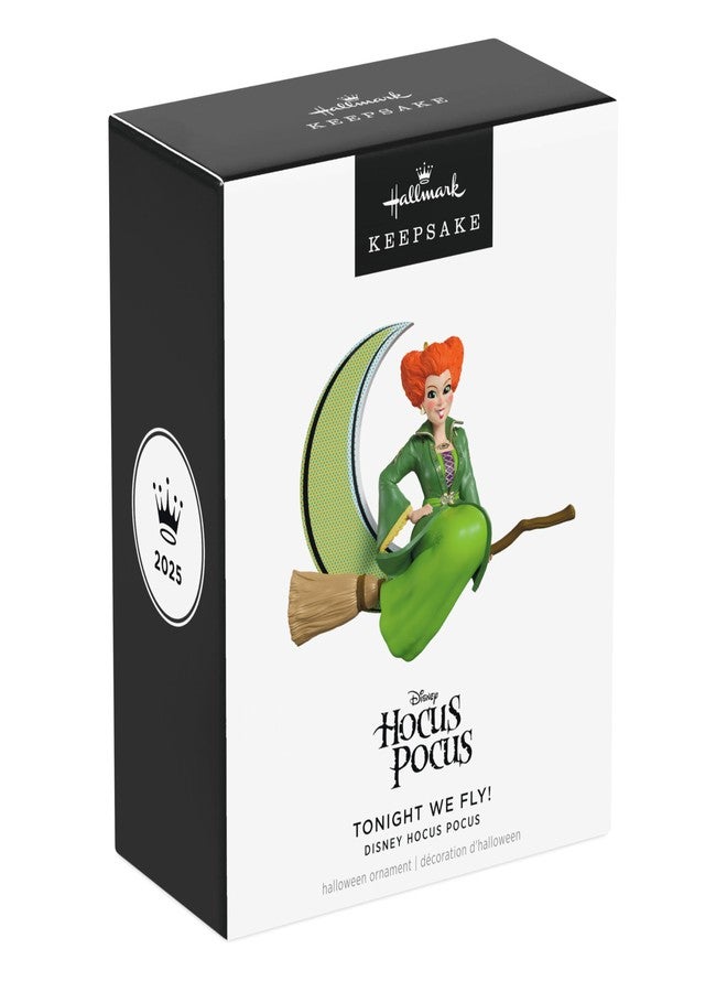 Hallmark Keepsake Halloween Ornament 2025, Disney Hocus Pocus Tonight We Fly!, Halloween Decorations - Image 5