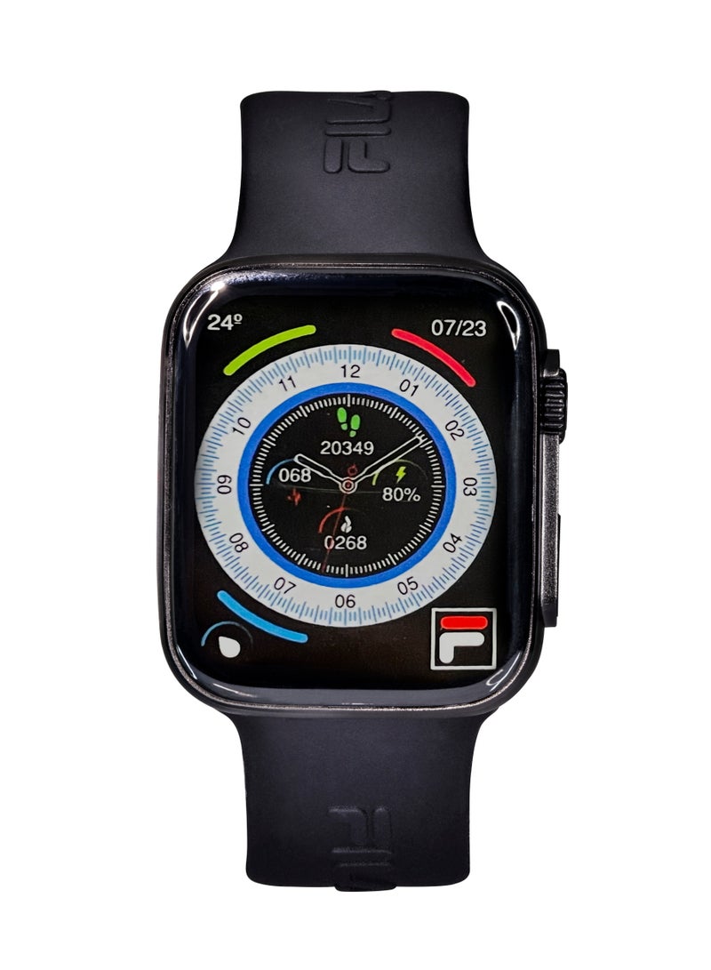 Fila Unisex Heart Rate Monitor Smartwatch, SW/37, size 45mm - Image 1