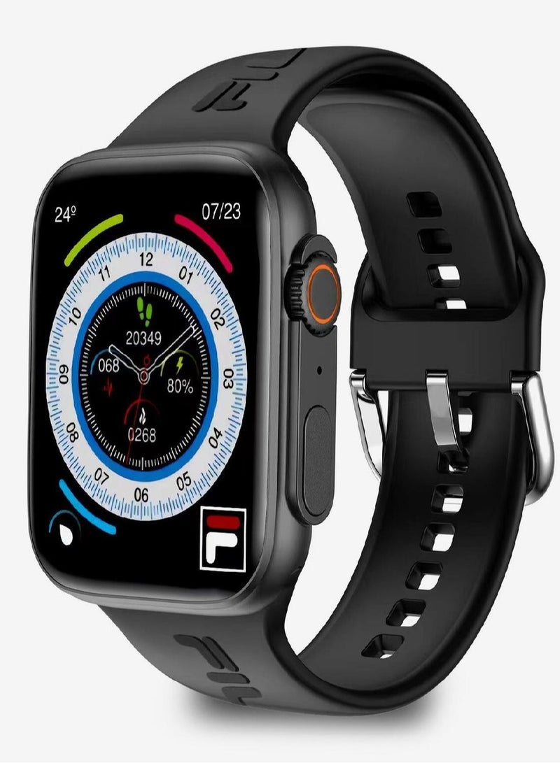 Fila Unisex Heart Rate Monitor Smartwatch, SW/37, size 45mm - Image 2