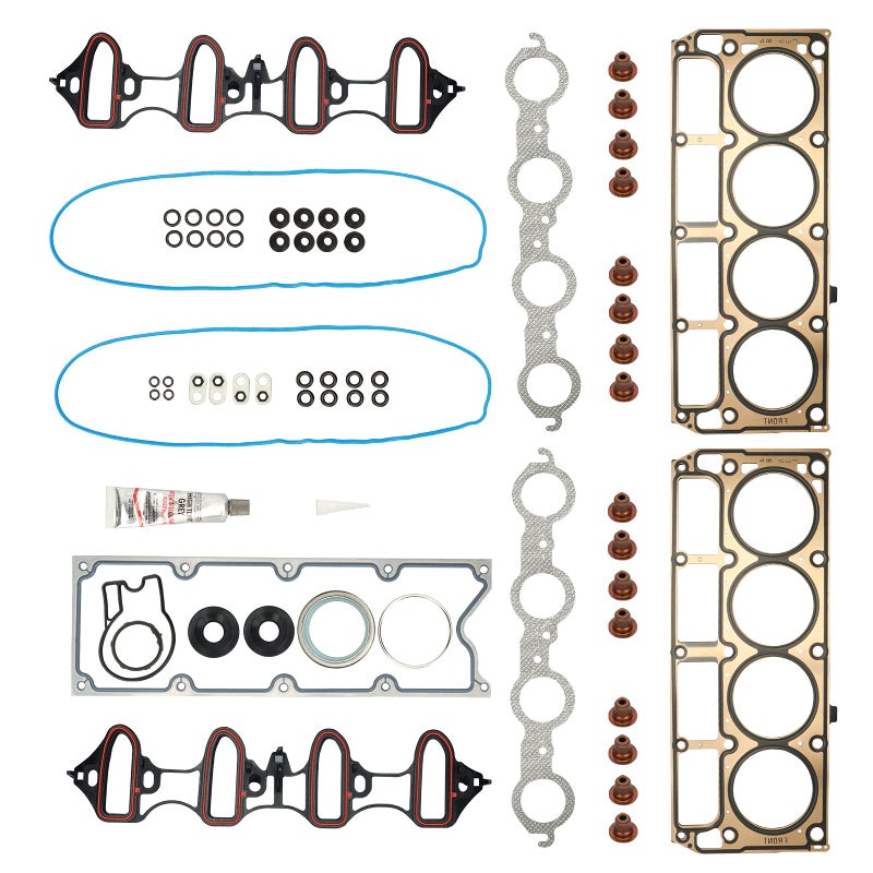 BRTEC Head Gasket Set for Chevy GMC Cadillac Buick Isuzu Hummer Silverado Sierra 1500 Tahoe Yukon 2002-2011; Trailblazer Envoy SSR Express Savana 1500 2500 3500 Suburban H3 Ascender 9-7X - OHV 4.8L 5.3L - Image 5