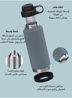 NODRA water bottle that keeps your beverages hot and cold."  - Image 3