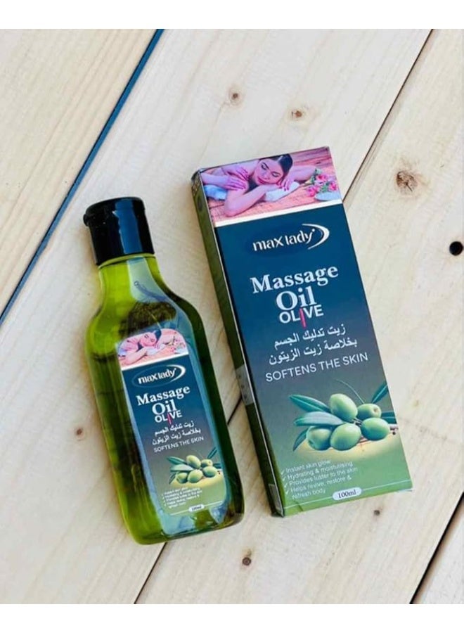 Max Lady Olive Oil for Body Massage - 100ml - Image 2