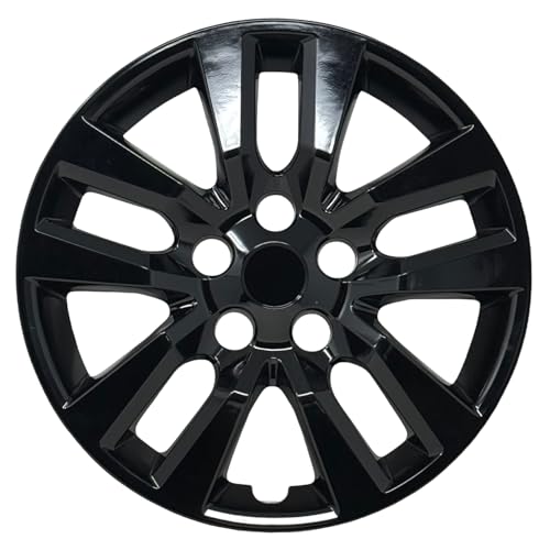 Hubstar Hubcap Replacement for Nissan Altima 2013-2018, 16-inch Premium Wheel Cover, Gloss Black, (1 Piece) - Image 1