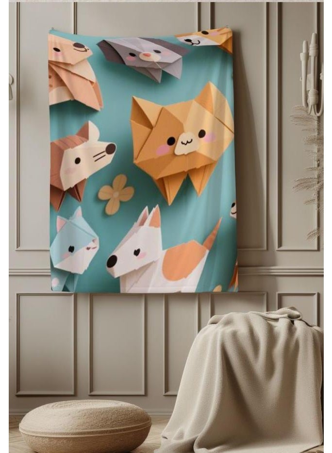 general Children's or student cartoon flannel thin blanket (warm and comfortable, suitable for sleep, games) 100cm*150cm - Image 4