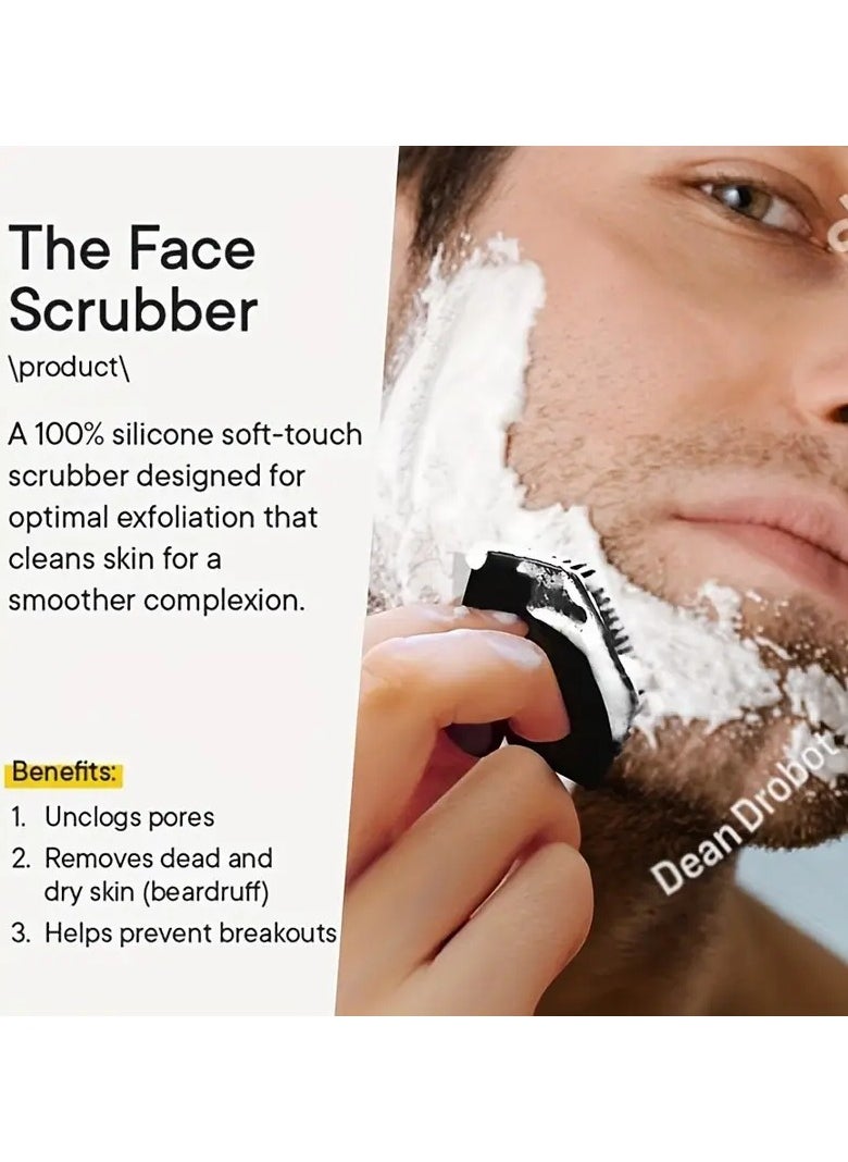 Goolsky Gentle Silicone Face Scrubber for Exfoliating and Cleansing - Removes Dead and Dry Skin - Perfect for Men and Women  - Image 3