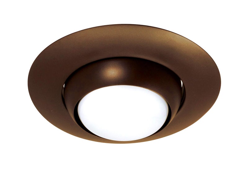 NICOR Lighting 6 inch Oil-Rubbed Bronze Recessed Eyeball Trim Designed for 6 inch Housings (17506OB) - Image 5