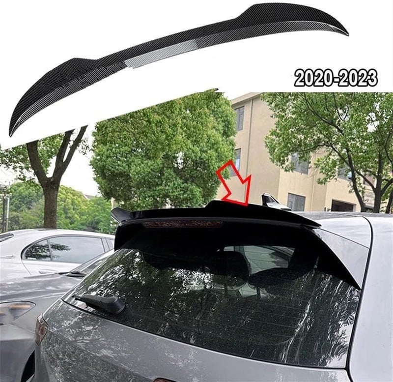DEMULAX Gloss Black Rear Trunk Spoiler for VW Golf 8 MK8 GTI R GTD - Image 3