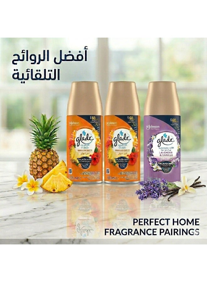 جليد غيار معطر جو جليد نسيم استوائى 269 مللى قطعتين + قطعة لافندر وفانيليا - Image 2