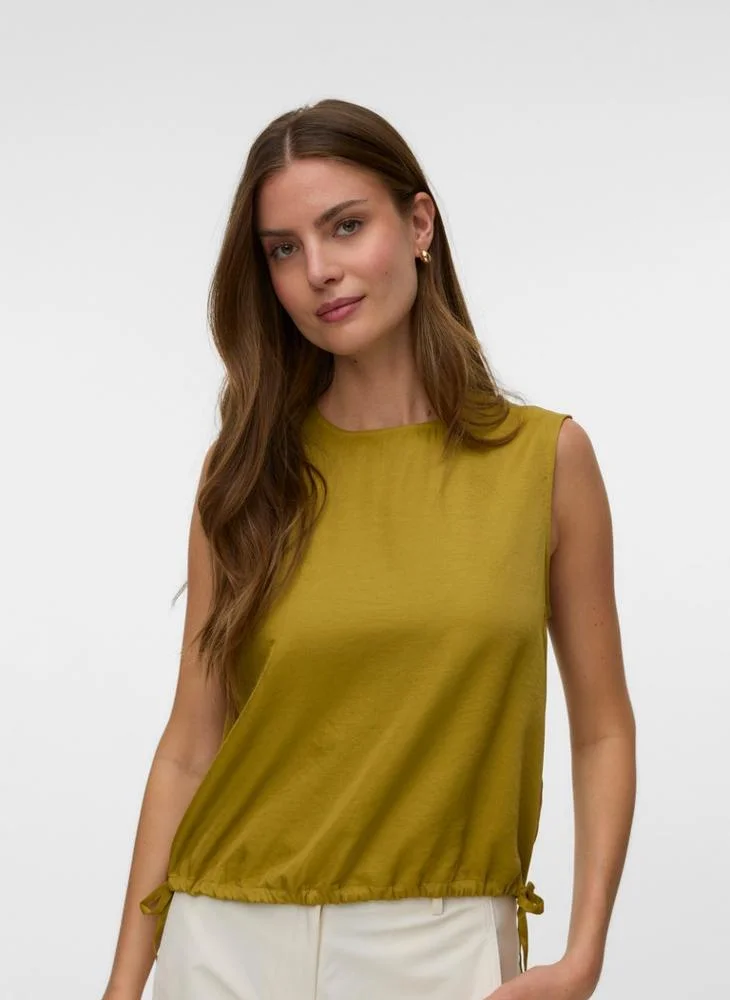 Vero Moda Vmmira Woven Crop Top