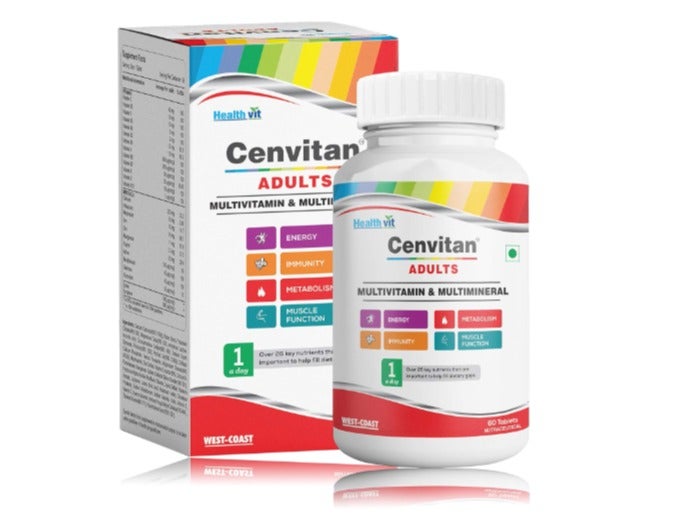 Cenvitan Adults Multivitamin & Multimineral Tablets 60 Pieces