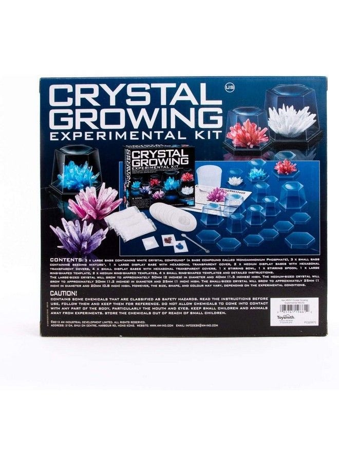 4m - Crystal Growing Science Experimental Kit 7 Crystal Science Experiments With Display Cases Easy Diy Stem Toy Lab Experiment Specimens Educational Gift For Kids Teens Boys & Girls - Image 1