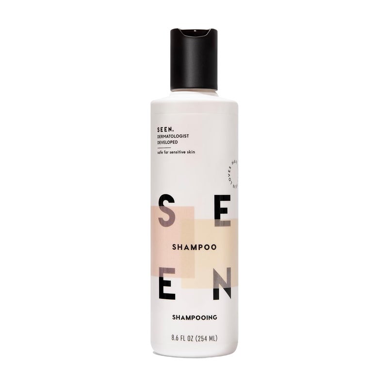 SEEN Shampoo - Scented - Non-Comedogenic & Hair Shampoo- Dermatologist-Developed - Safe for Sensitive & Acne Prone Skin - Image 1