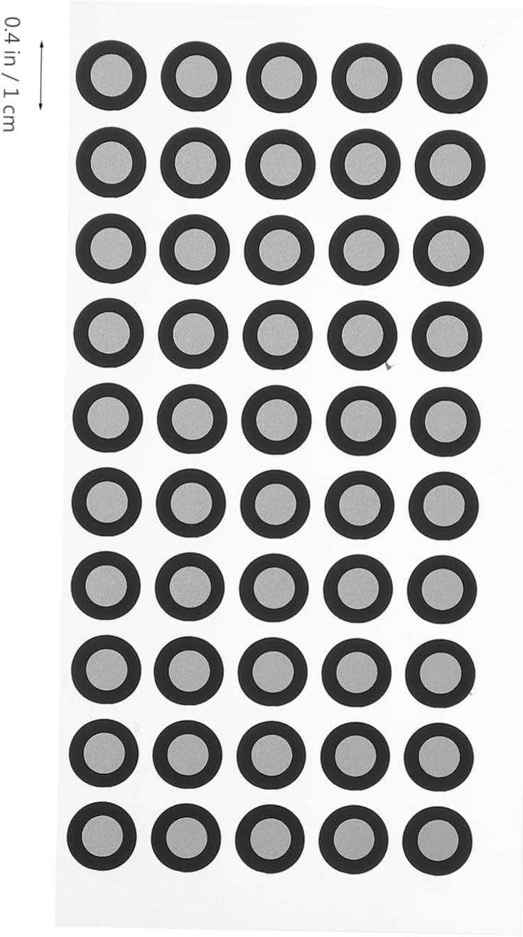 علامات عاكسة Homoyoyo Reflective Marker Point للمسح ثلاثي الأبعاد، مقاومة للتآكل، سمك 0.15 مم، 5 أوراق لتحديد مواقع دقيقة في الماسحات الضوئية - Image 2