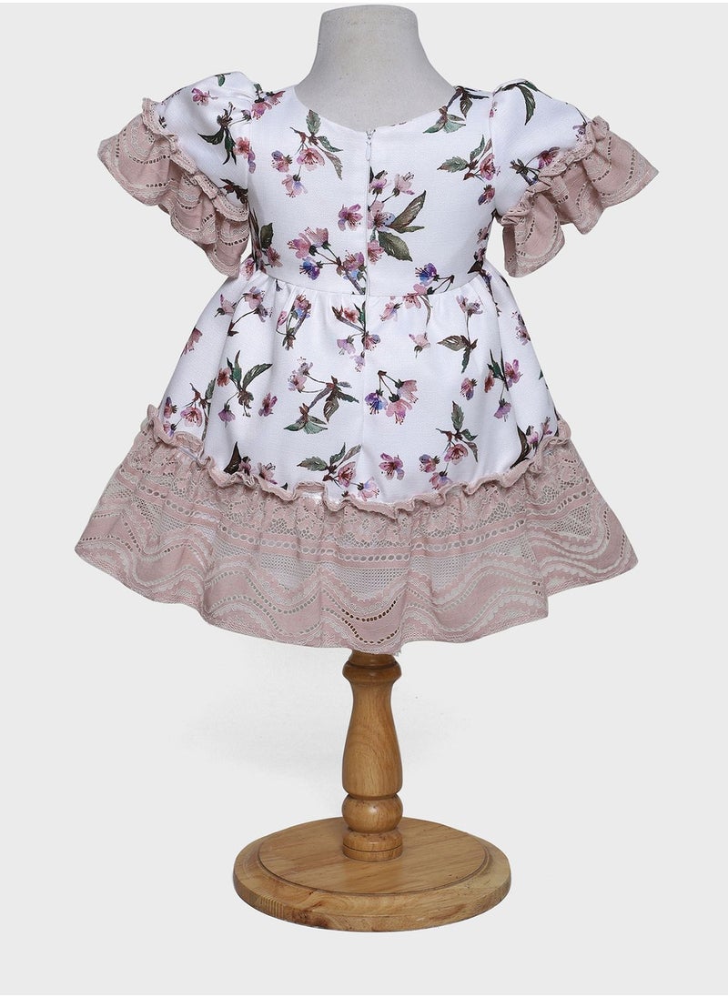 Many Frocks & Kids Floral Midi Dress  - Image 3
